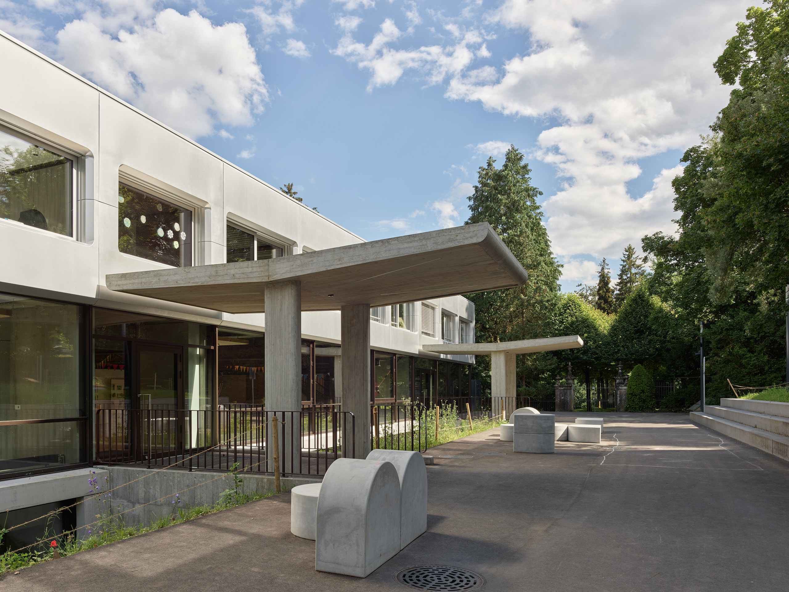 Schulhaus Pfaffechappe, Baden